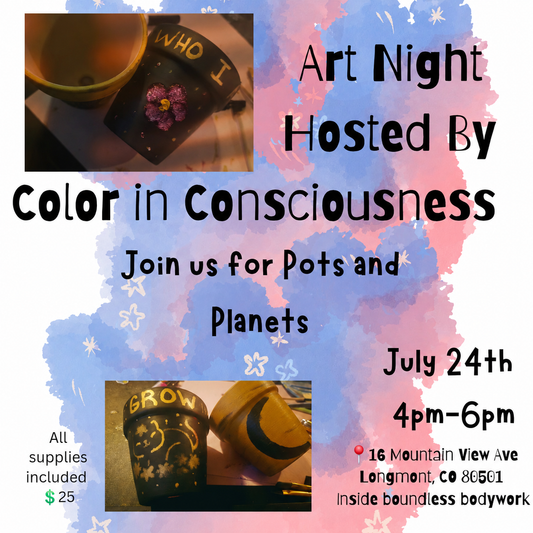 Color in Consciousness: Pots & Planets