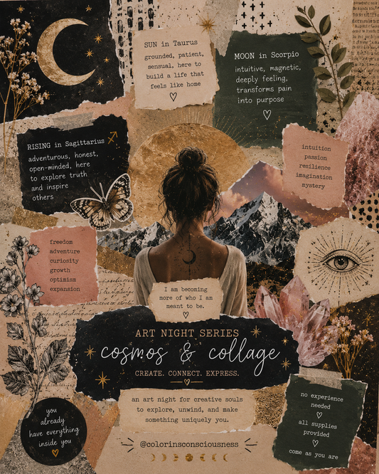 Color in Consciousness: Cosmos & Collage